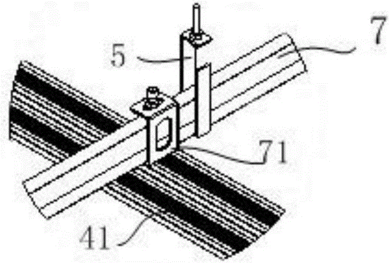 Ceiling cascade device and installation method