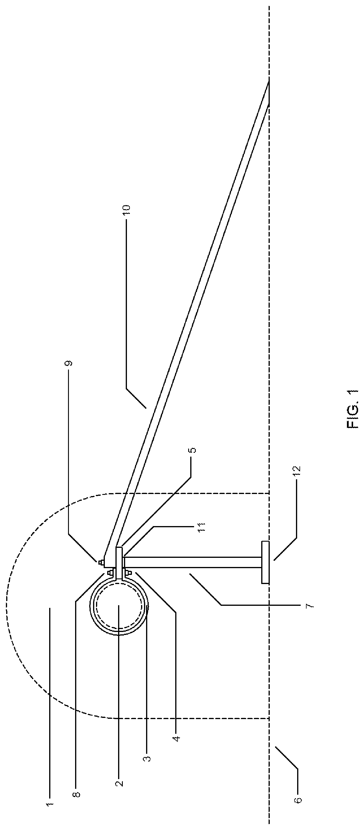 Vehicle roof rack downforce wing