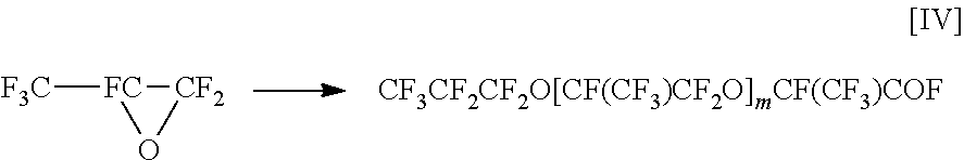 Method for producing fluorine-containing polyether carboxylic acid amide