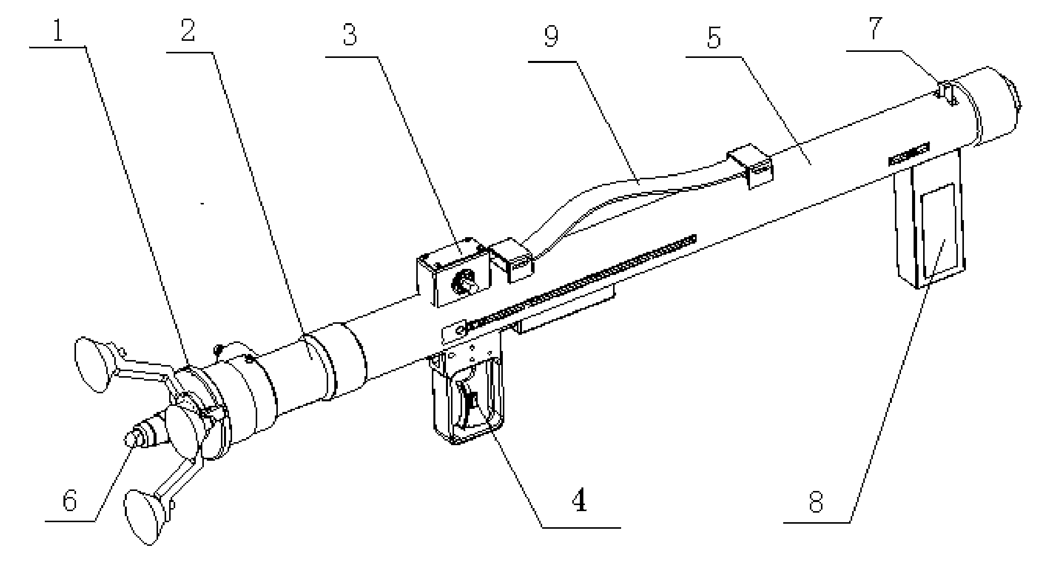 Portable impactor for damage pre-formation and impacting method