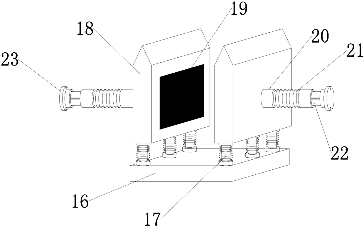 Terminal silica gel dispensing equipment for processing heating sheet of automobile rearview mirror