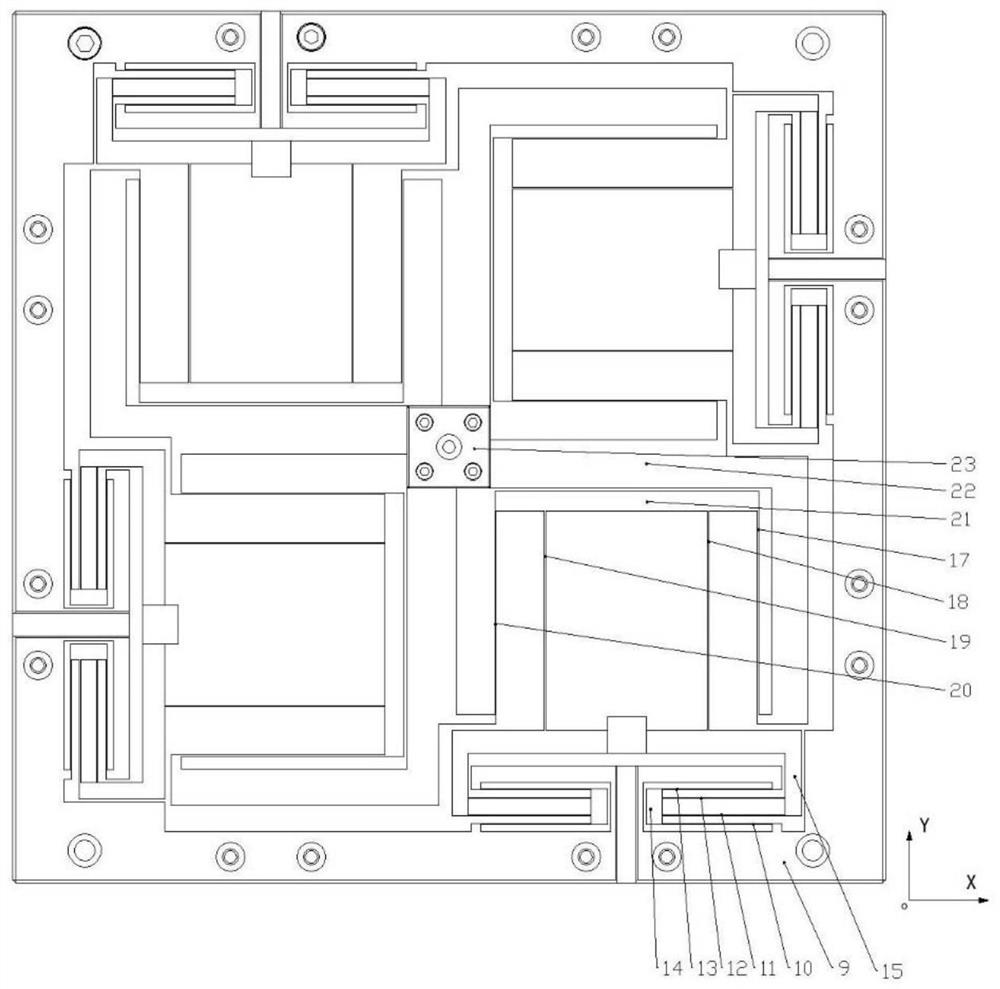 Design of xyθ micro-positioning platform based on non-fixed axis detection method of laser ruler
