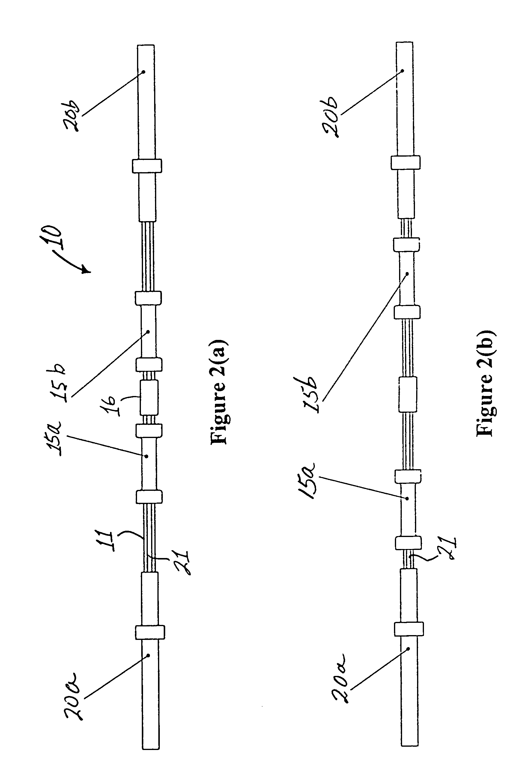 Bar with sliding handgrips for resistance exercise device