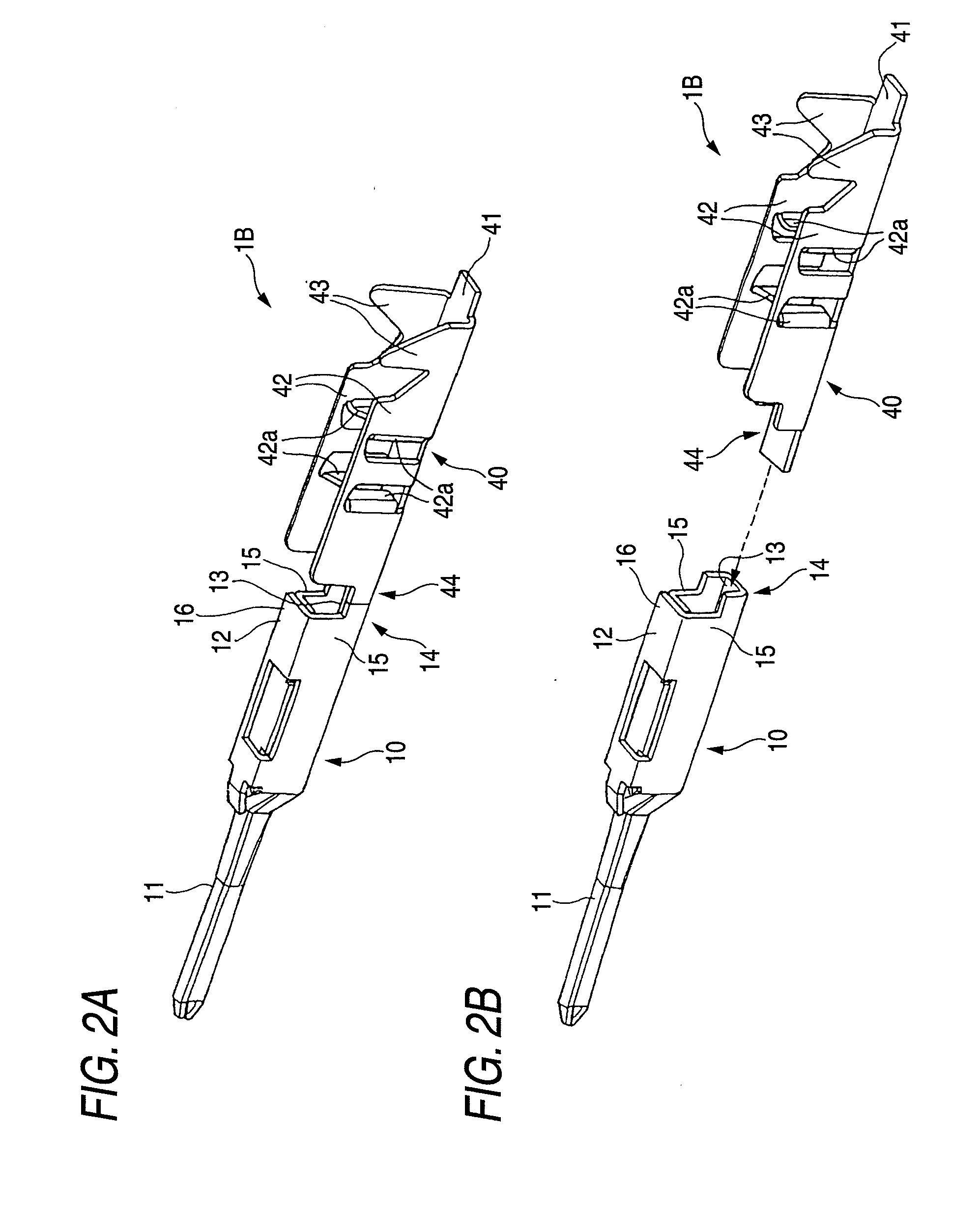 Method for forming a terminal metal and terminal metal formed by the method