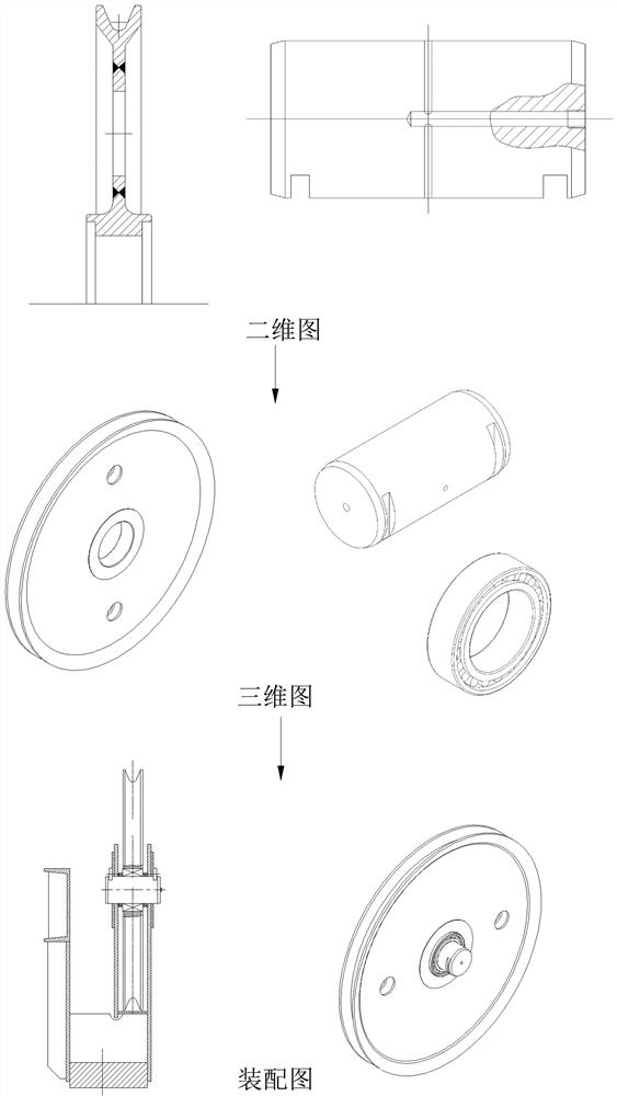 Visual management method for mechanical equipment and enterprise asset management method