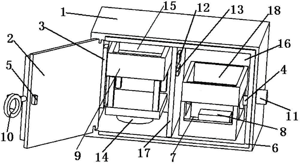 Ultraviolet sideboard