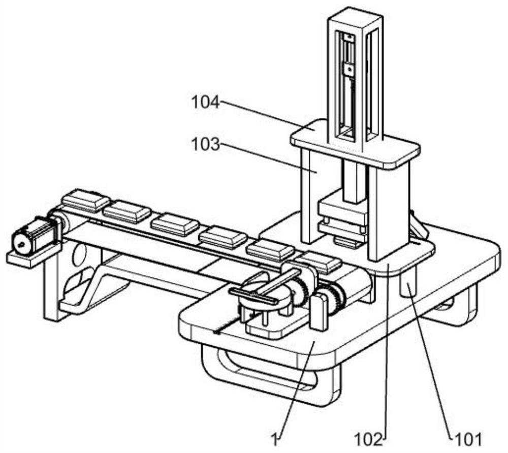 Food package sealing performance detection device