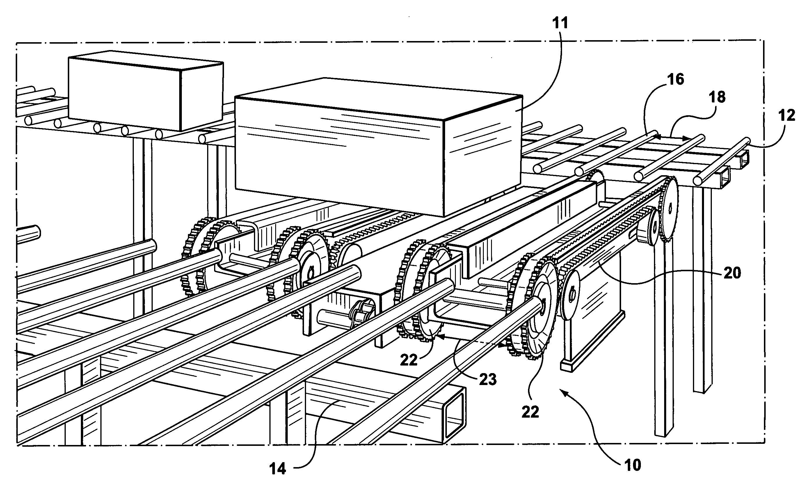 Rack, conveyor and shuttle automated pick system