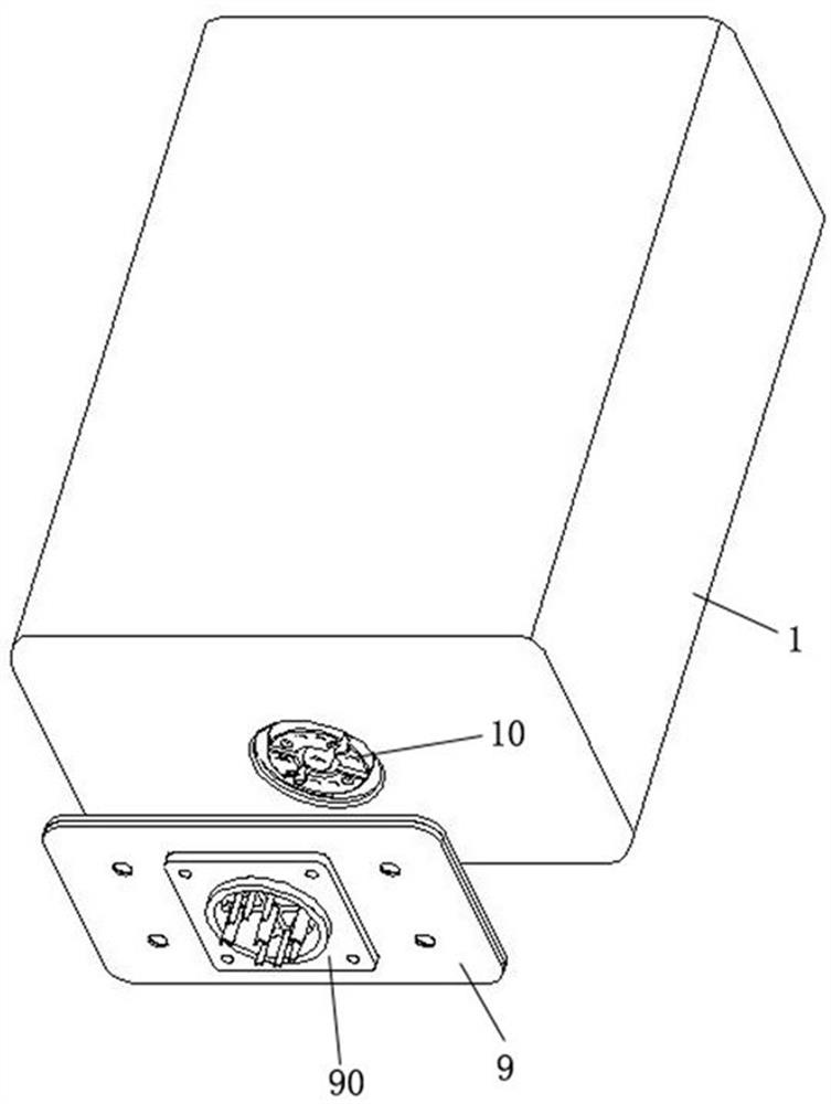 Quick-change battery and battery case