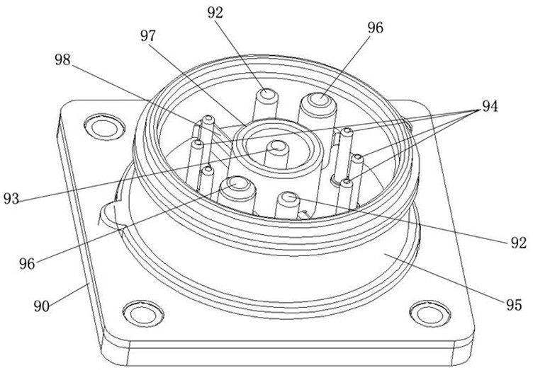 Quick-change battery and battery case