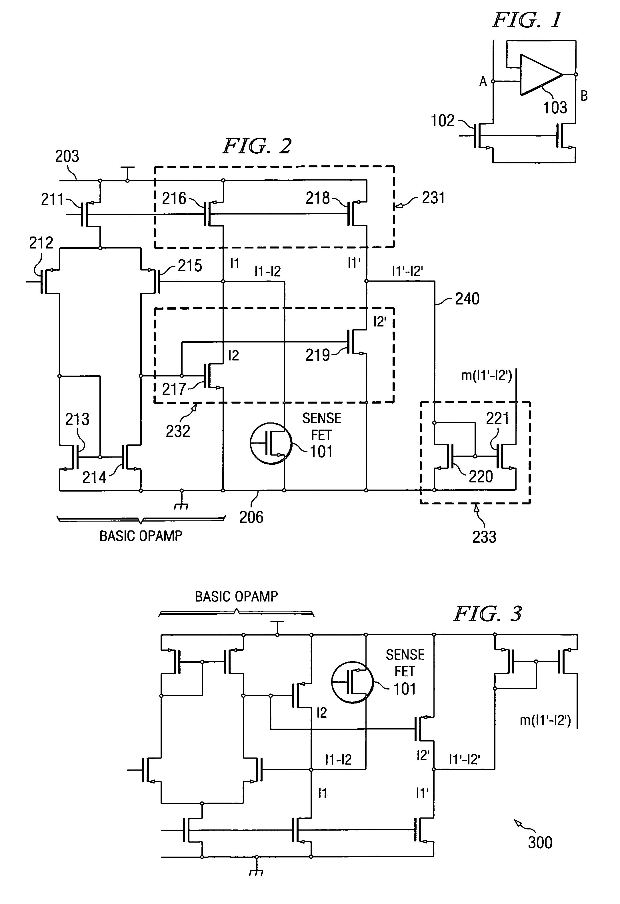 Current sensing circuit and method