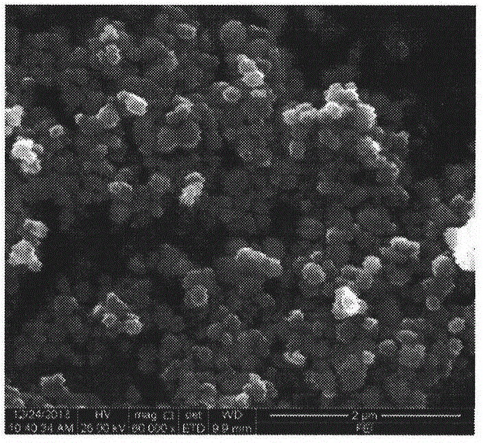 Nano titanium dioxide fluorescent powder and preparation method thereof