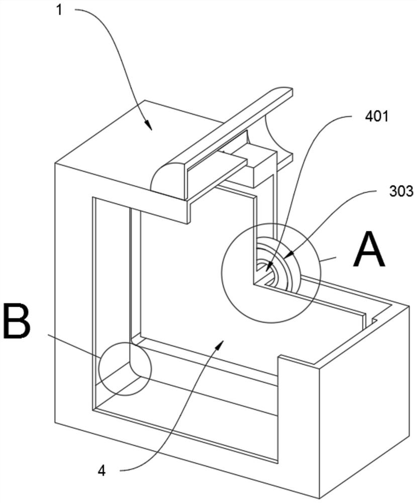 An automatic dust removal mechanism for power distribution cabinet with dead angle cleaning function