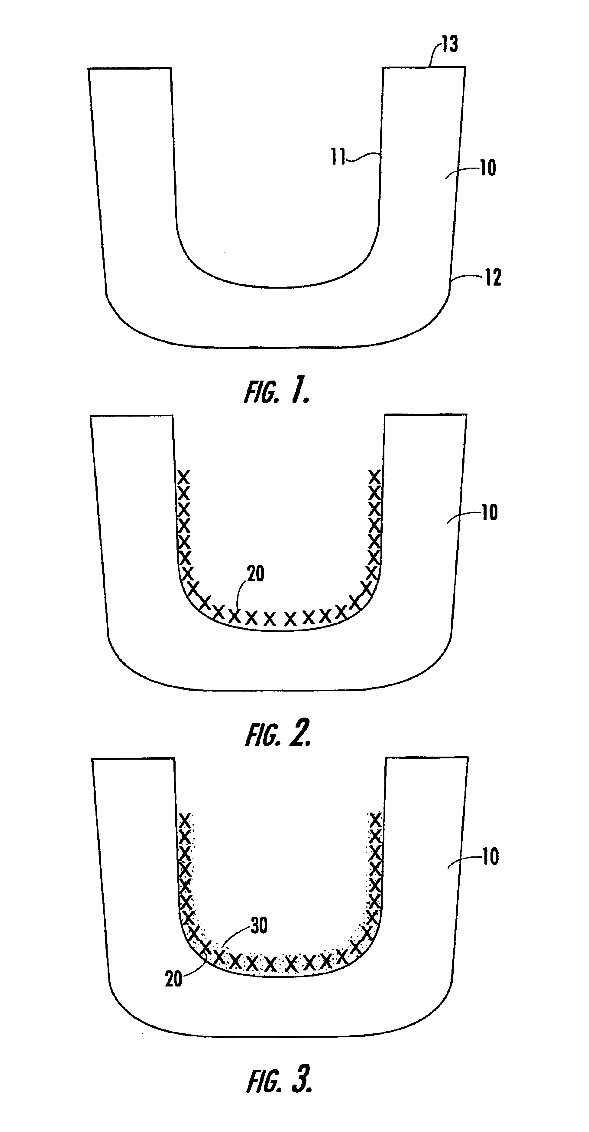 Mandrel-assisted resin transfer molding process employing resin outflow perimeter channel between male and female mold elements