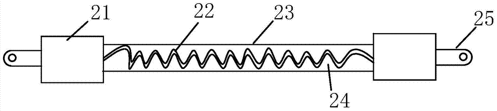 A high voltage warning device