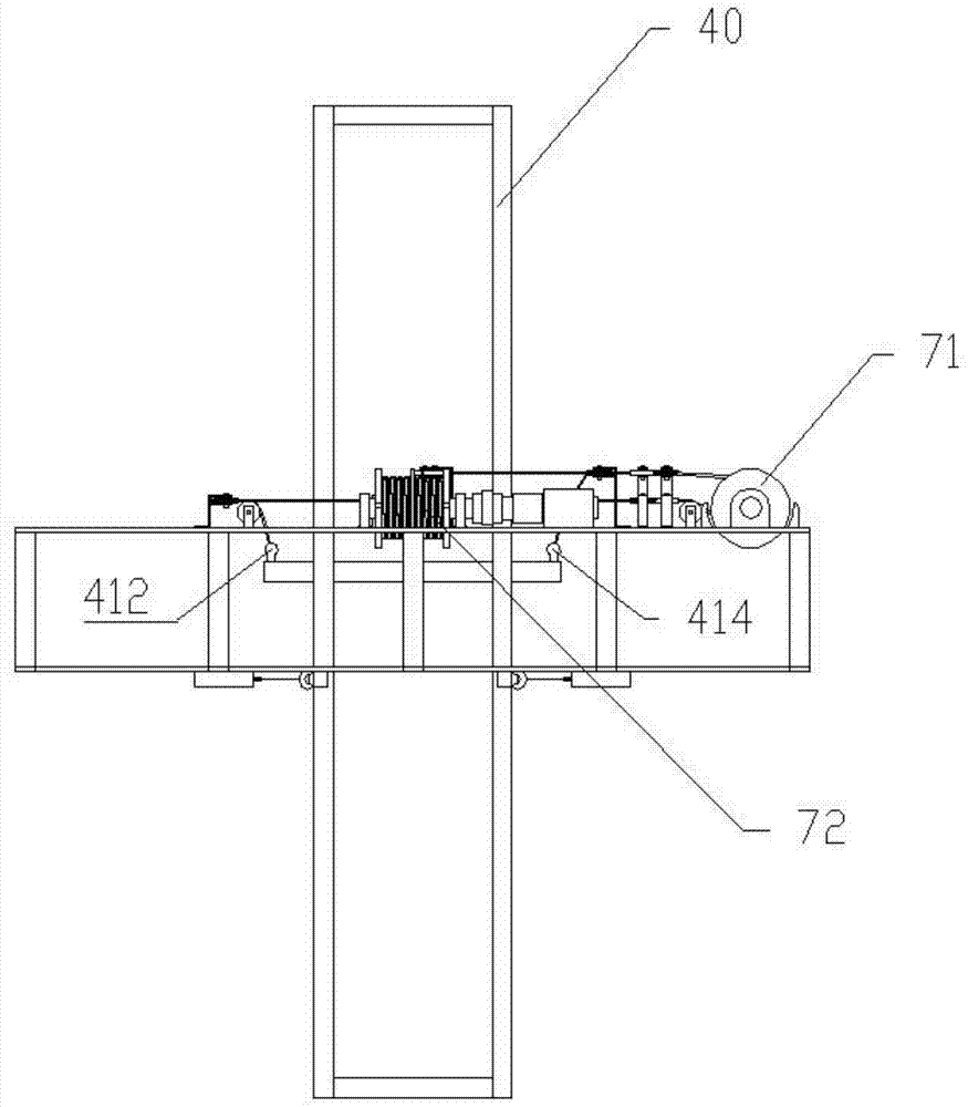 A platform swing traction system and method