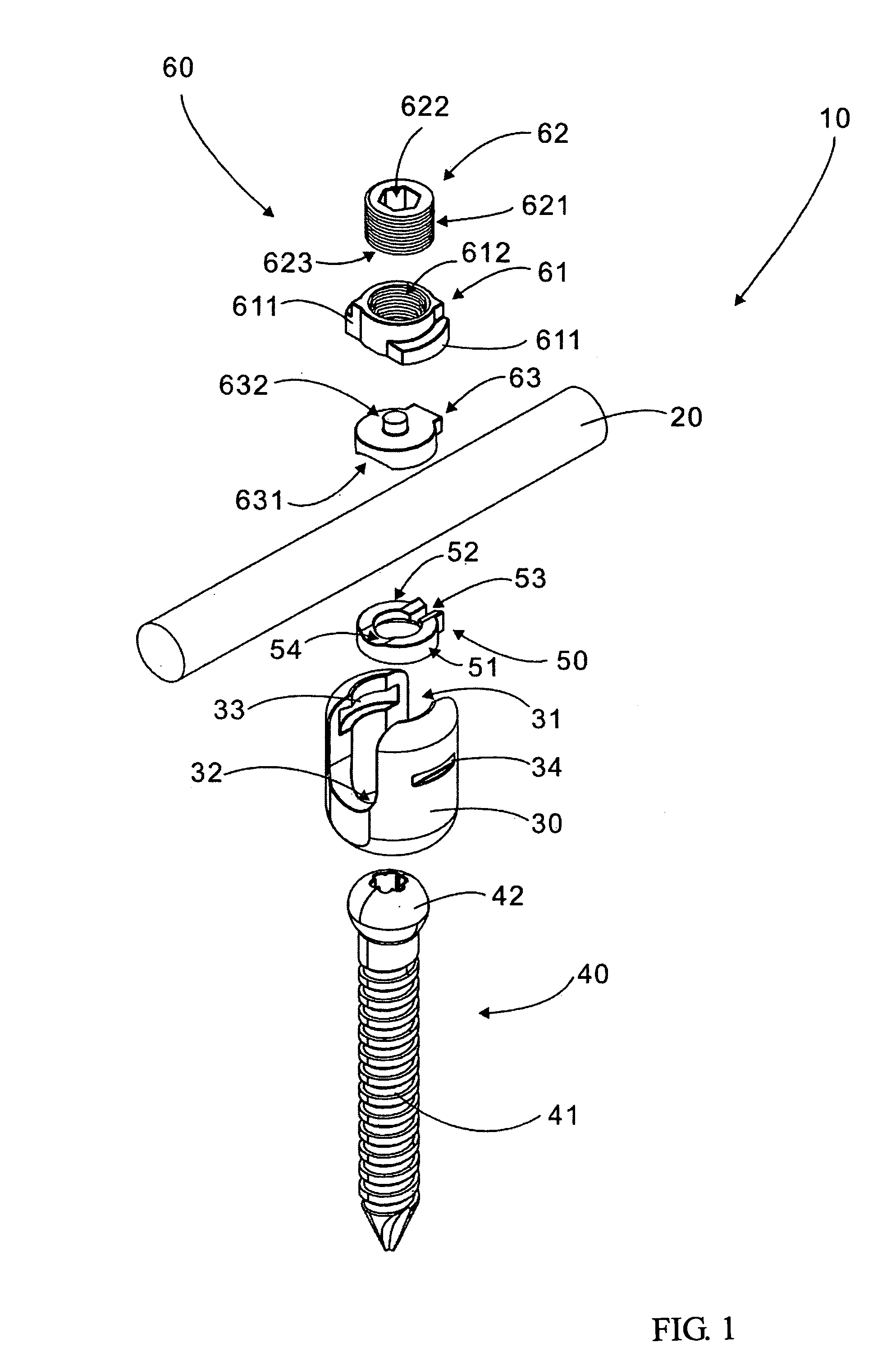 Rotary device for retrieving spinal column under treatment