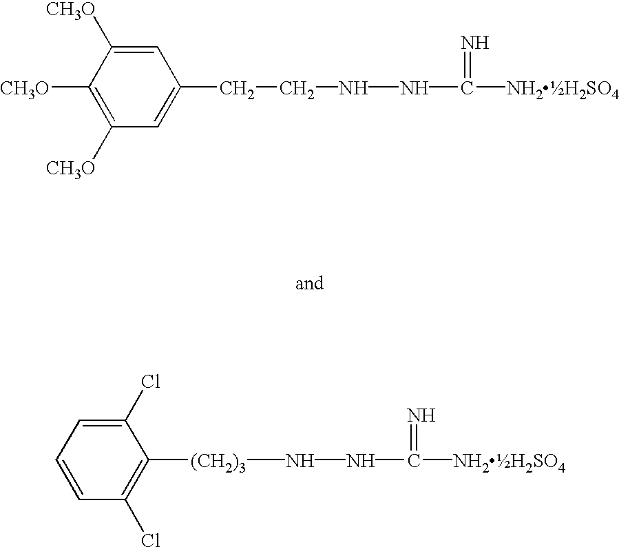 Aminoguanidines and alkoxyguanidines as protease inhibitors