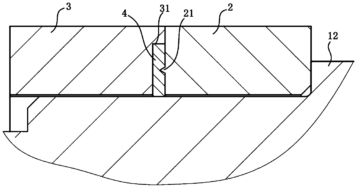 Ultra-low-temperature two-way static sealing structure