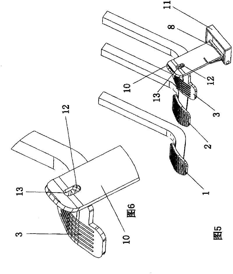 Method for preventing driver from stepping on automobile accelerator pedal by mistake