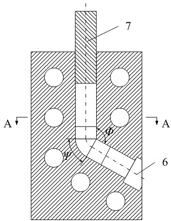 Equal-channel corner revolving extrusion die and method