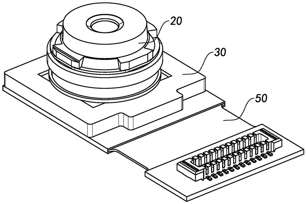 Fixed-focus camera module and its manufacturing method