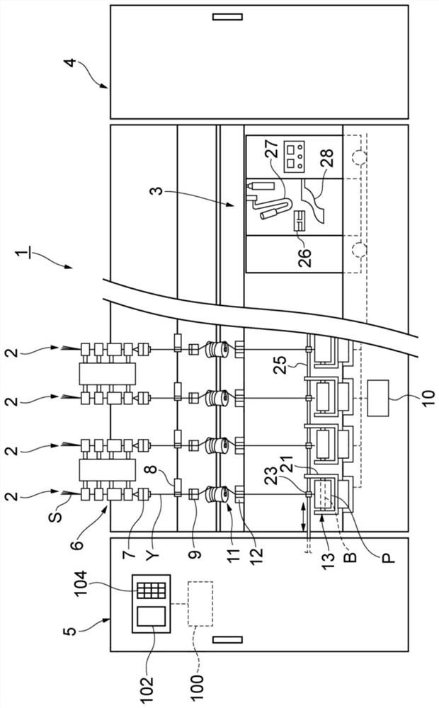 Tensioners, drafting devices and spinning machinery