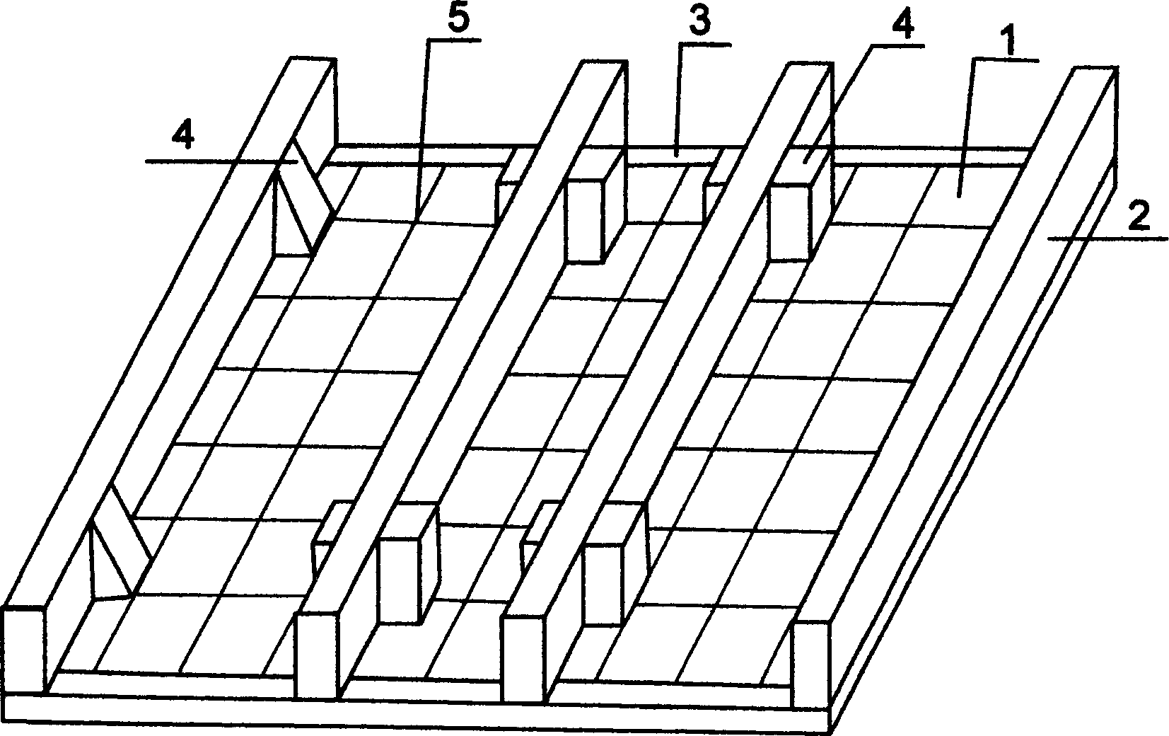Foamed-material composite tray and reutilizing method for waste foamed material