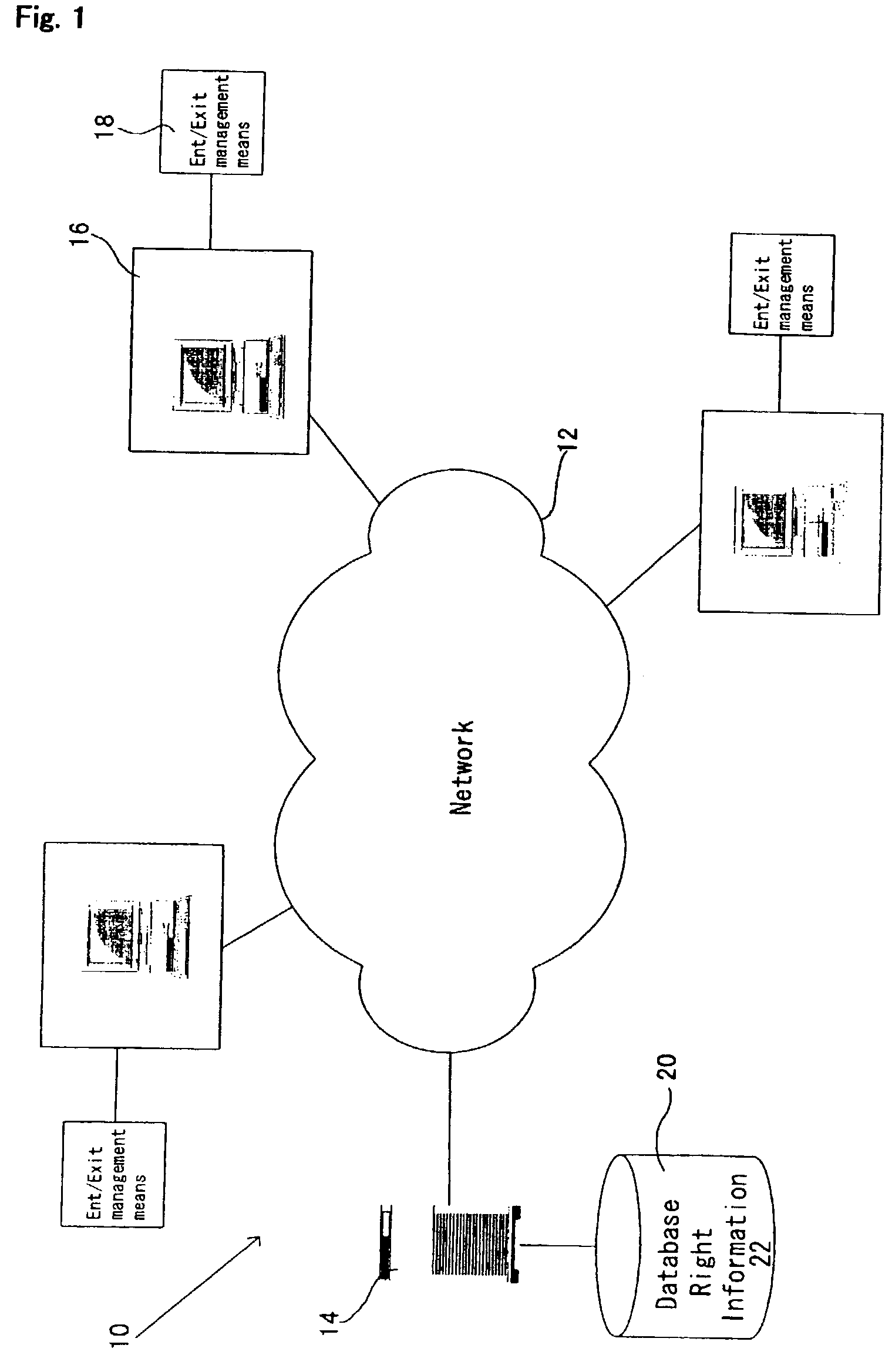Distributed access control system