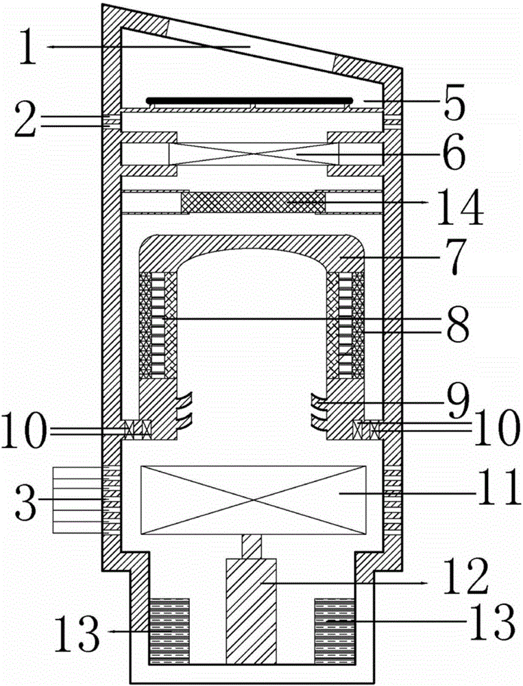 In-vehicle air monitoring and purification device and control method thereof