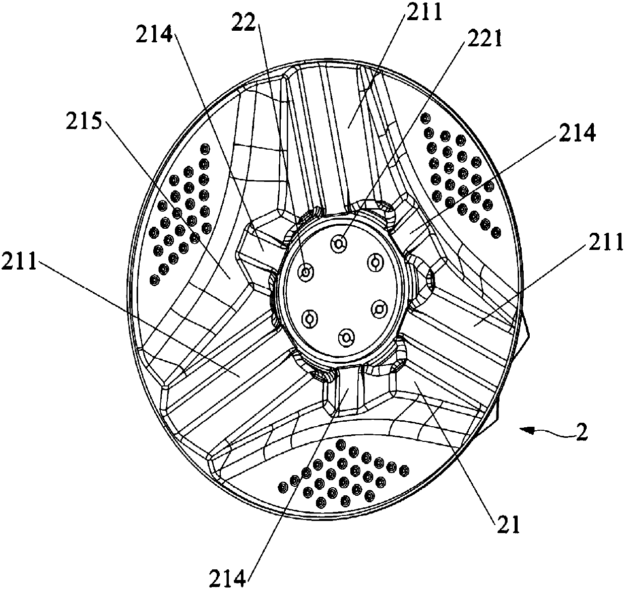 Inner drum for washing machine and washing machine