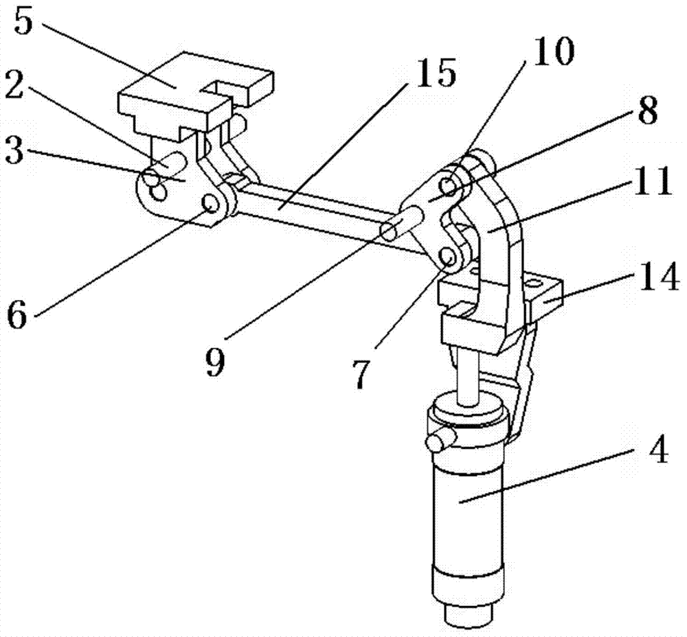 Punch line and material pushing and positioning device thereof