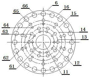 Low-NOx and high-calorific value gas burner