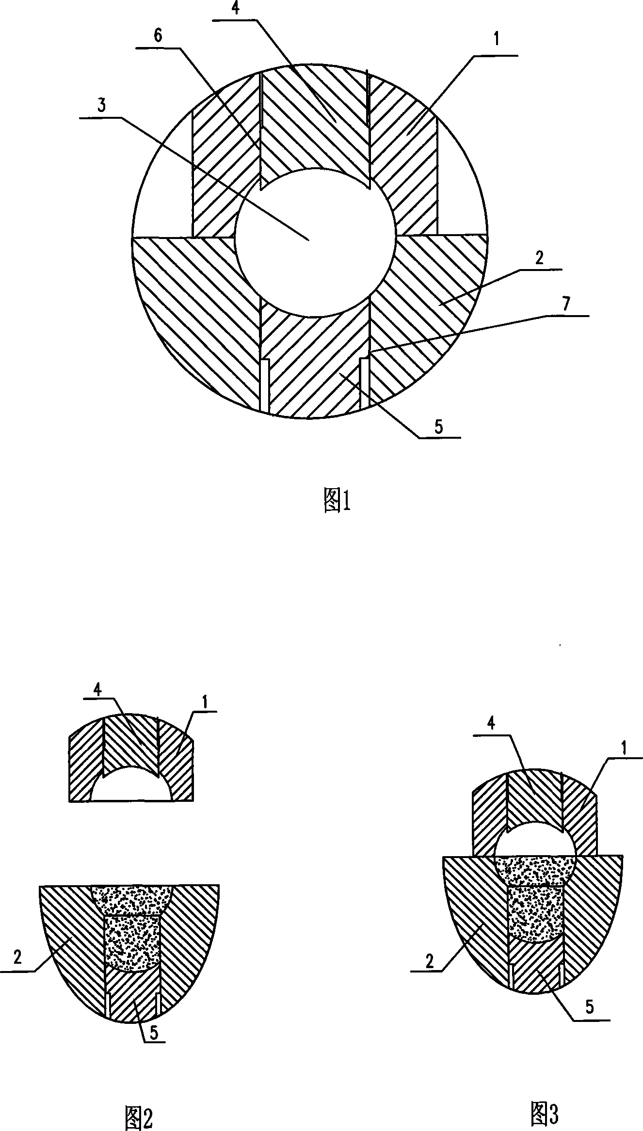 Pressing ball forming method and device