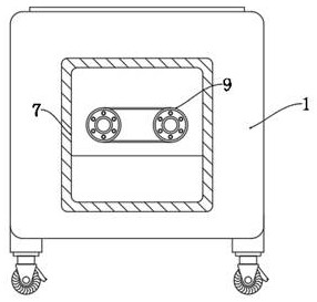 A cleaning box for medical gastroenterology