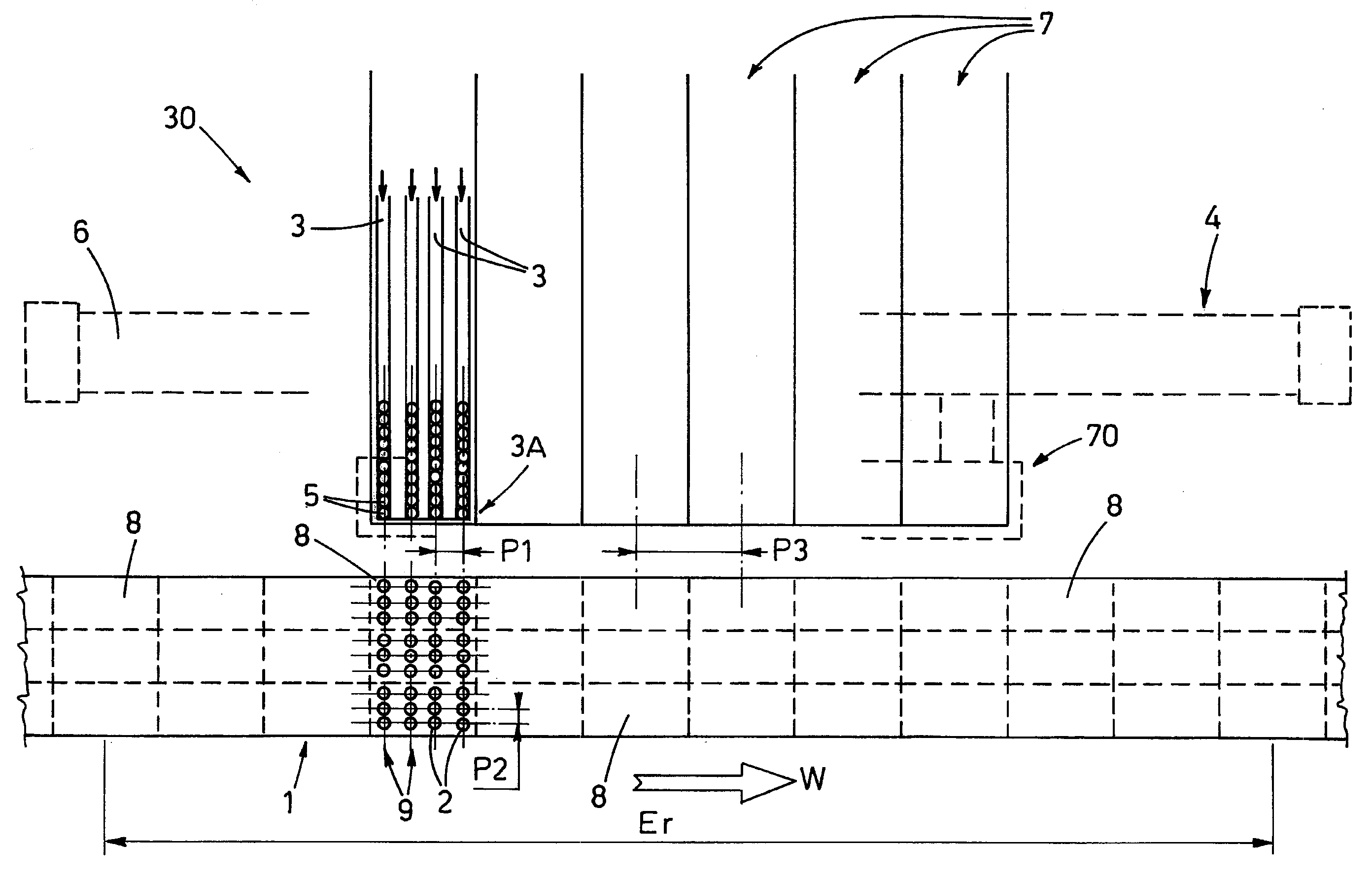 Method For Filling Cells Of A Blister Strip With Articles And An Apparatus For Implementing The Method