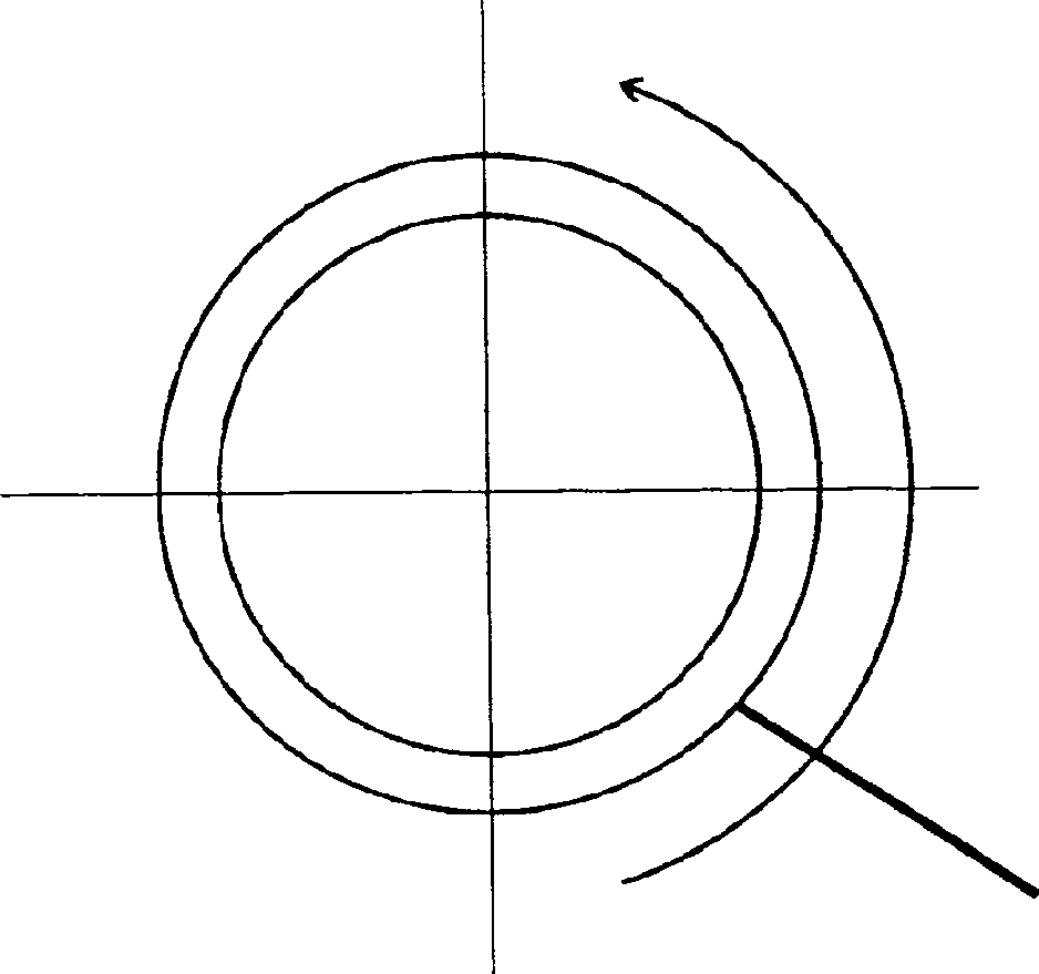 Method for preparing low hydrogen type downwards electrode