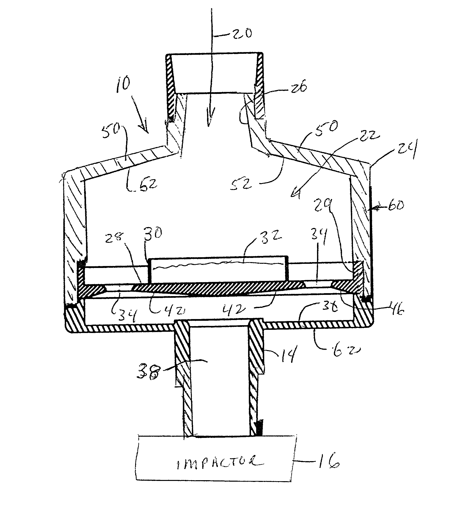 Pre-separator for inlets of cascade impactors