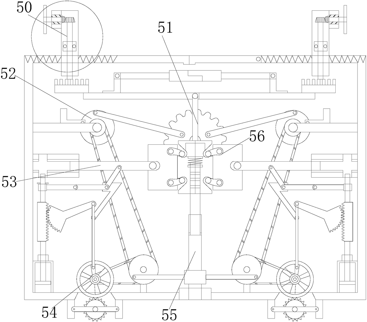 Unmanned aerial vehicle parachute automatic release unit