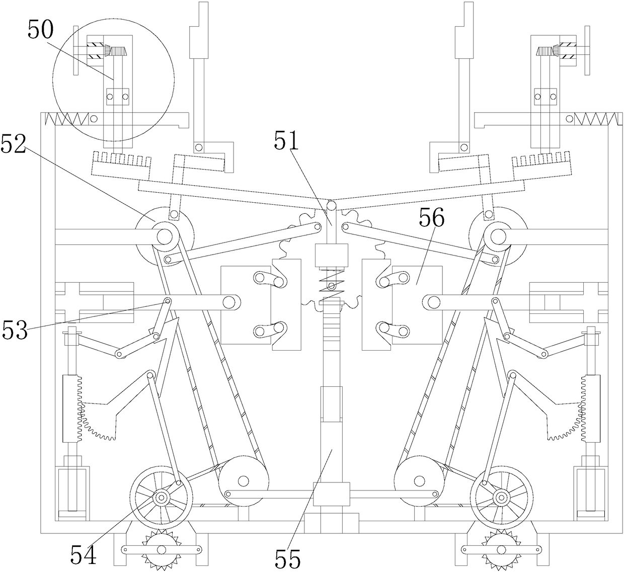 Unmanned aerial vehicle parachute automatic release unit