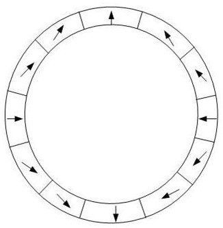 Outer rotor permanent magnet induction motor and working method