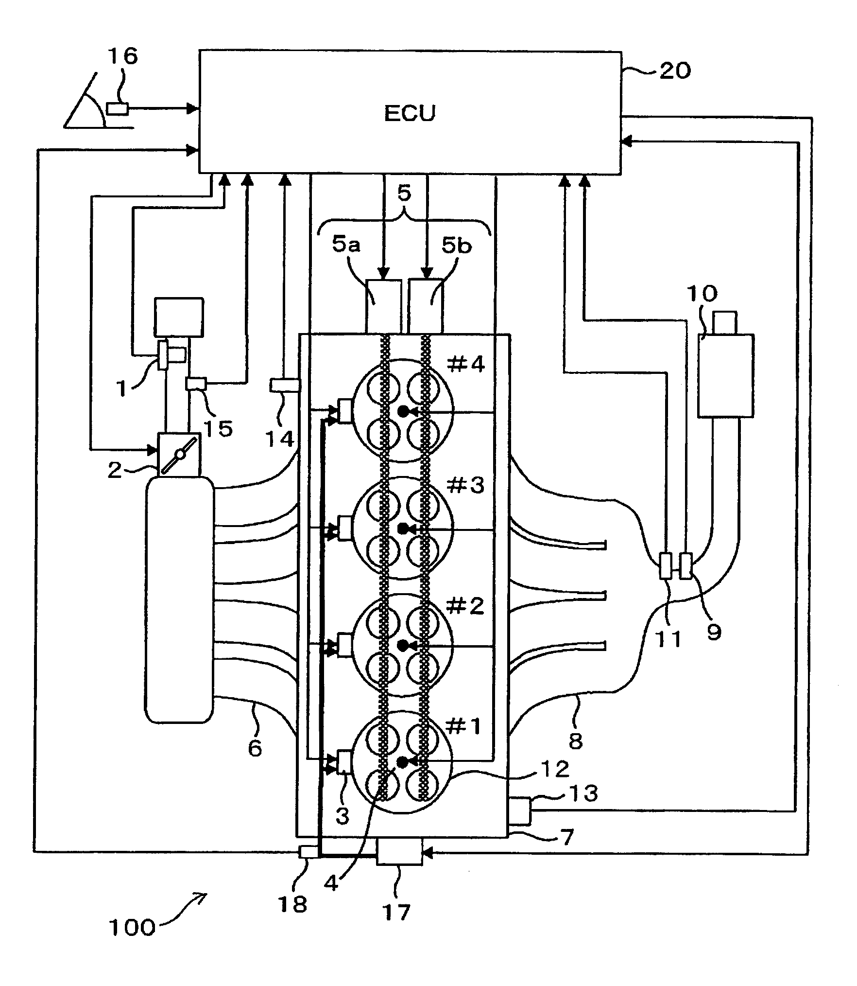 Control Apparatus of a Direct Injection Gasoline Engine