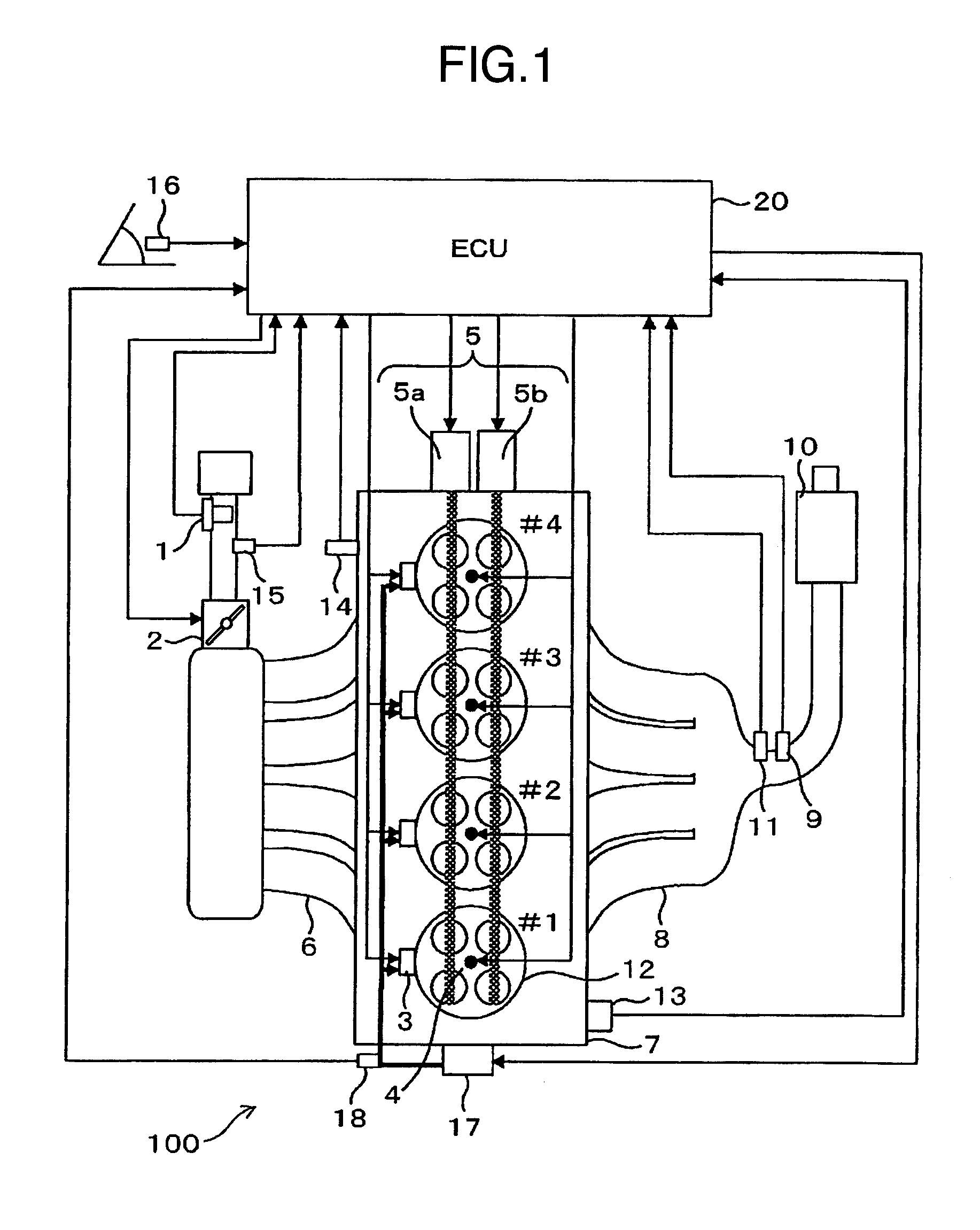 Control Apparatus of a Direct Injection Gasoline Engine