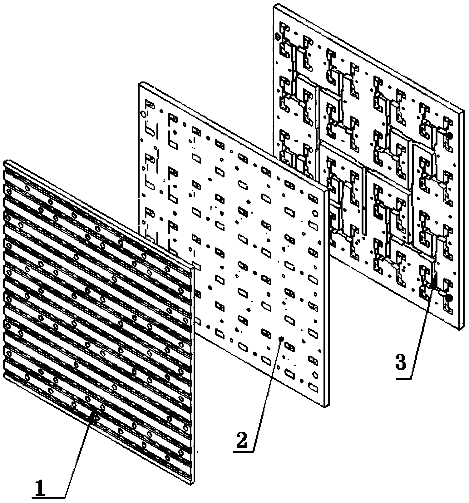 Low-profile high-gain panel antenna and application thereof