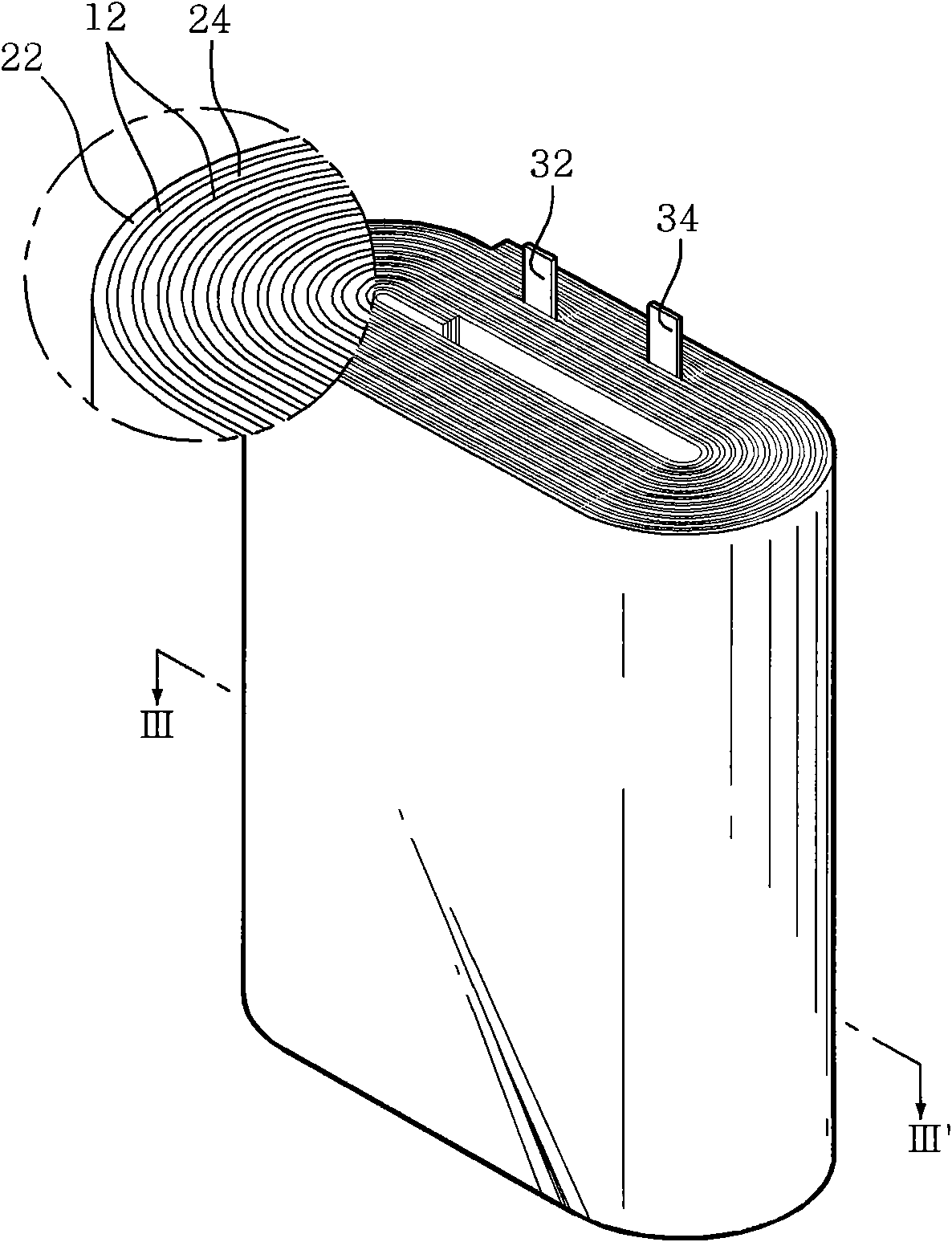 Lithium secondary battery and manufacturing method for same