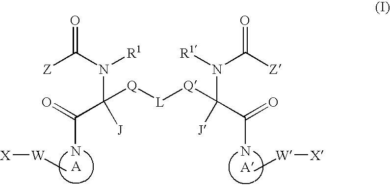 Dimeric pyrrolidine amide-containing small molecule apoptosis promoters