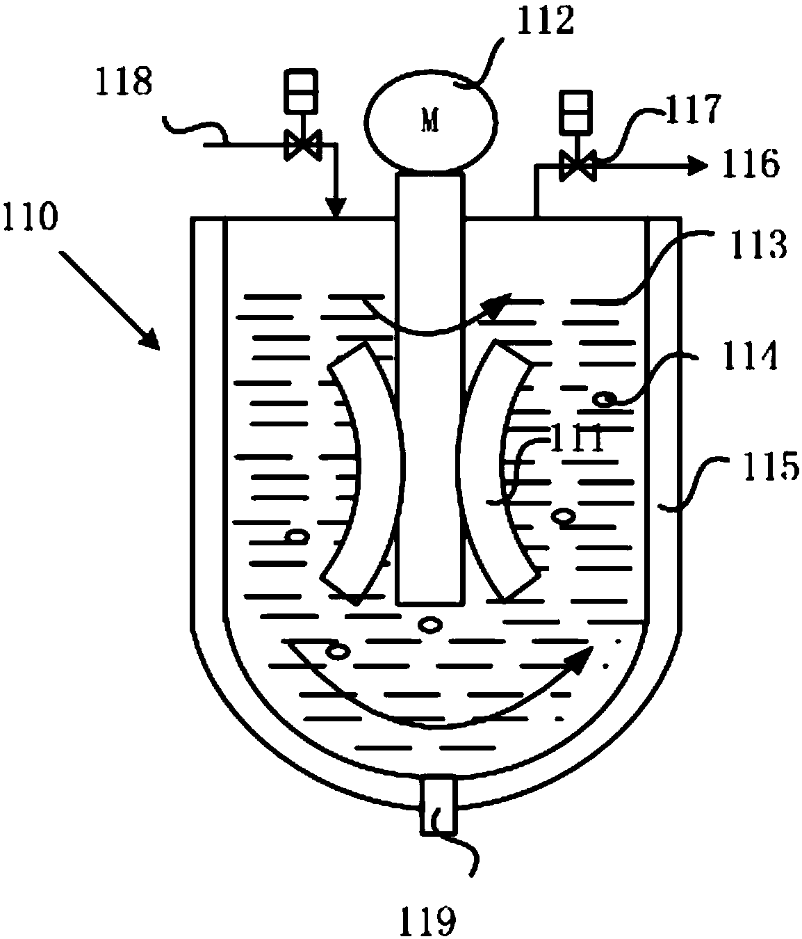 Vacuum defoaming device and foam removal method adopting device