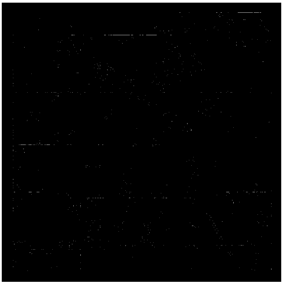 Normal projection method applied to battery piece black corner detection