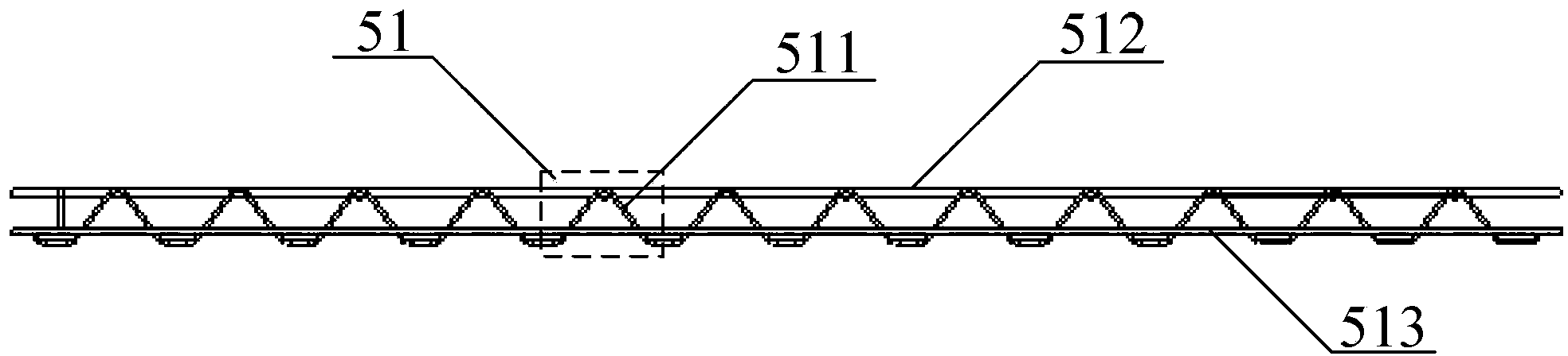 Horizontally-structured framework system and construction method