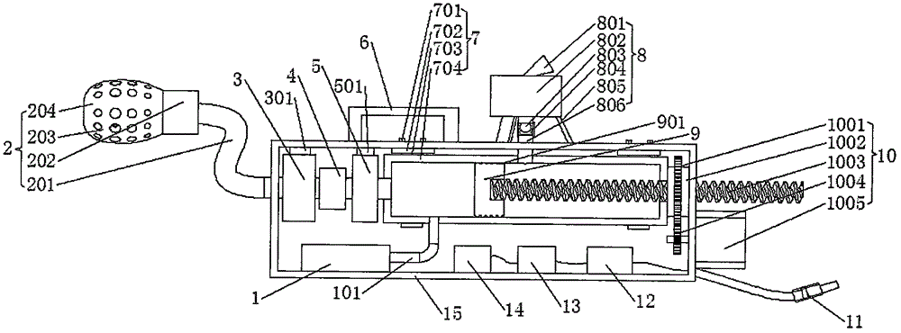 Drug delivery device for department of respiratory medicine